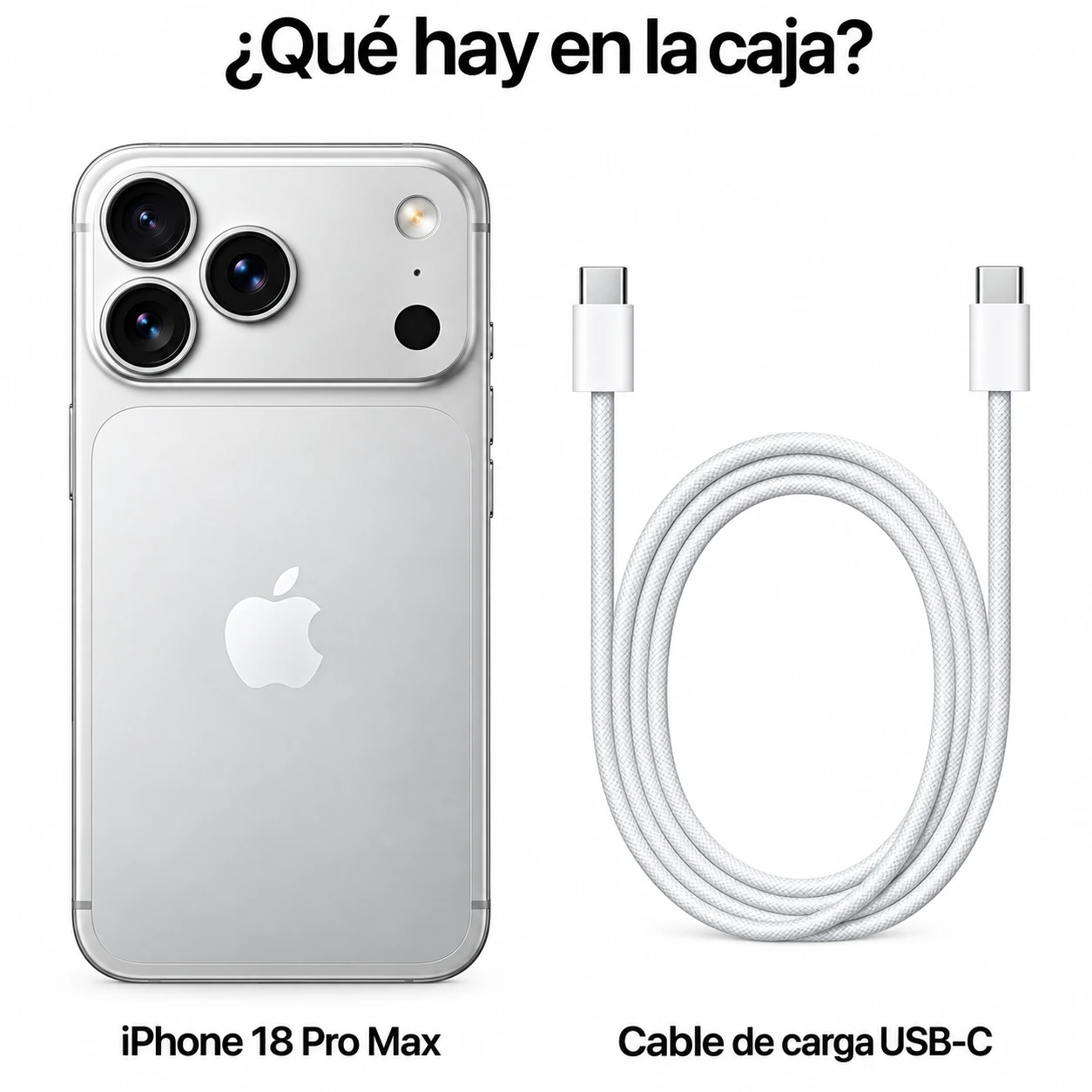 Iphone 18 Pro Max 256 GB blanco